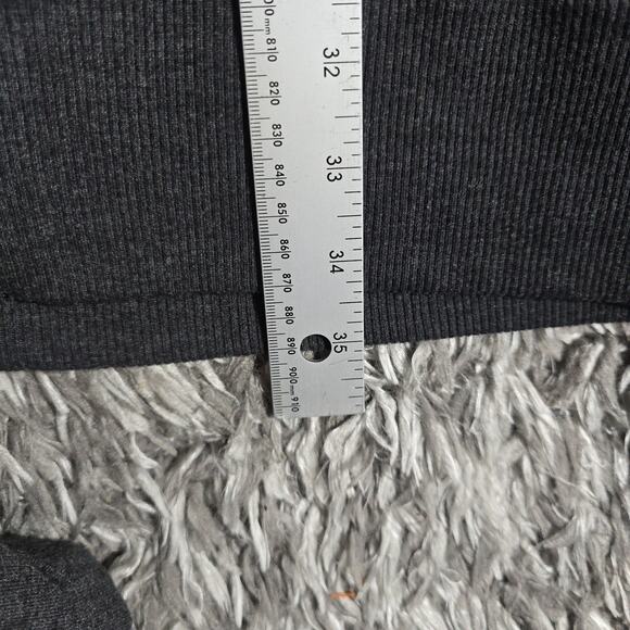 Converse One Star Dress Womens XL Gray Belted Sweater Tunic Long Sleeve Pullover - Picture 6 of 7